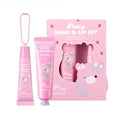 2-Piece Coconut Milk Hand Cream & Frosted Milk Lip Gloss Set X638646