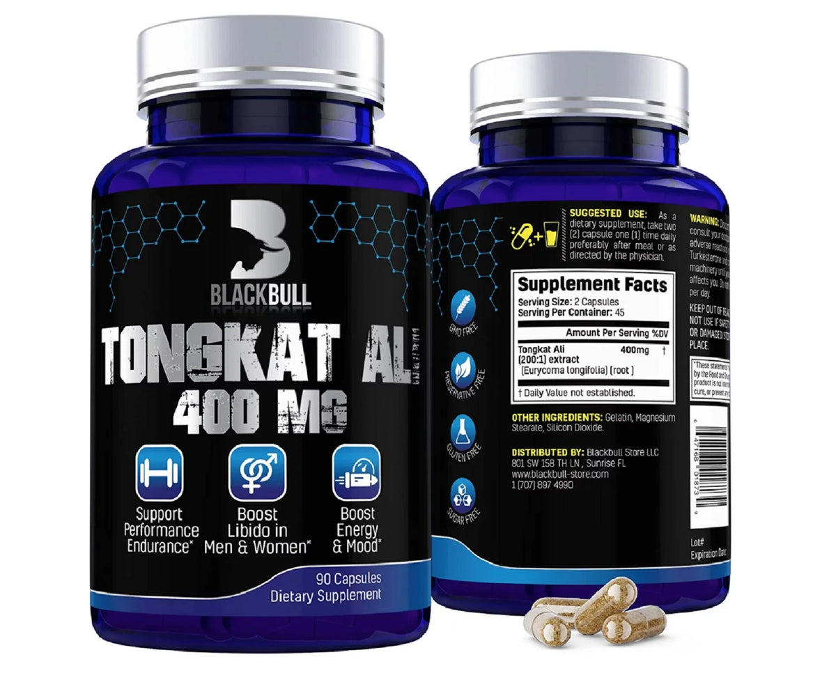 Tongkat Ali Extract 400 Mg 90 Capsules O87293