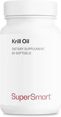 Krill Oil Supplement 1180mg Omega-3 EPA DHA 60 Softgels M725
