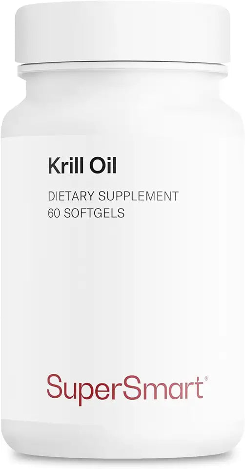 Krill Oil Supplement 1180mg Omega-3 EPA DHA 60 Softgels M725