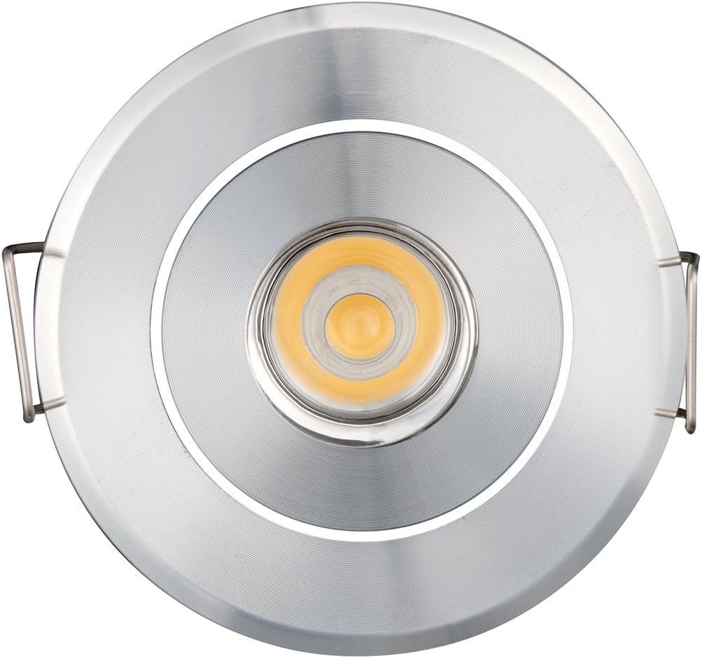 10 Pack Mini LED Recessed Spotlight Cabinet Lighting 3W Warm White 3000K X3892