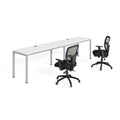 White Double Workstation Desks G328486