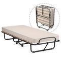 Folding Bed with Memory Foam Mattress D40719