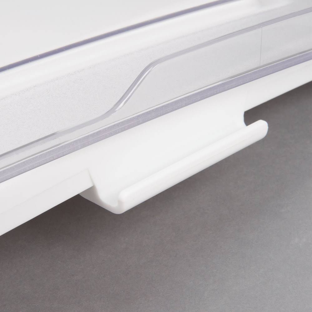 White Sliding Lid with 4-Cup Scoop V75628