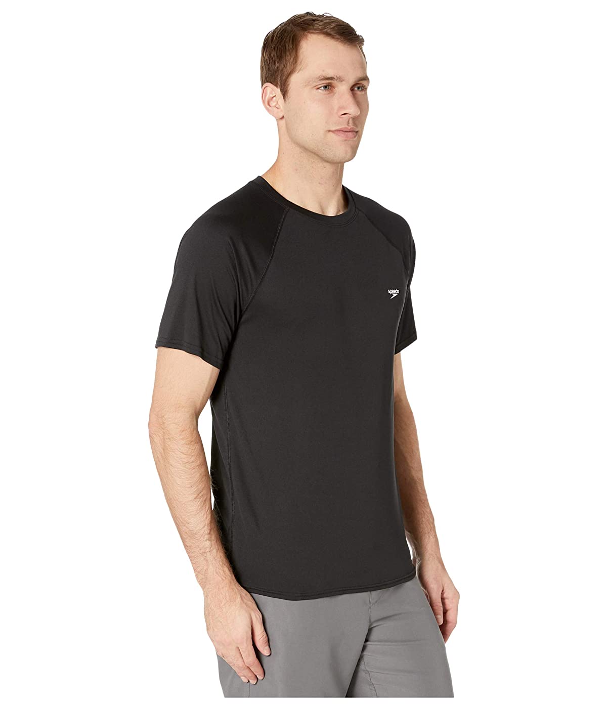 Men's Speedo Easy Regular Fit Short Sleeve Swim Shirt Z161498