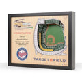 MLB Minnesota Twins 25-Layer 3D Wall Art T596872