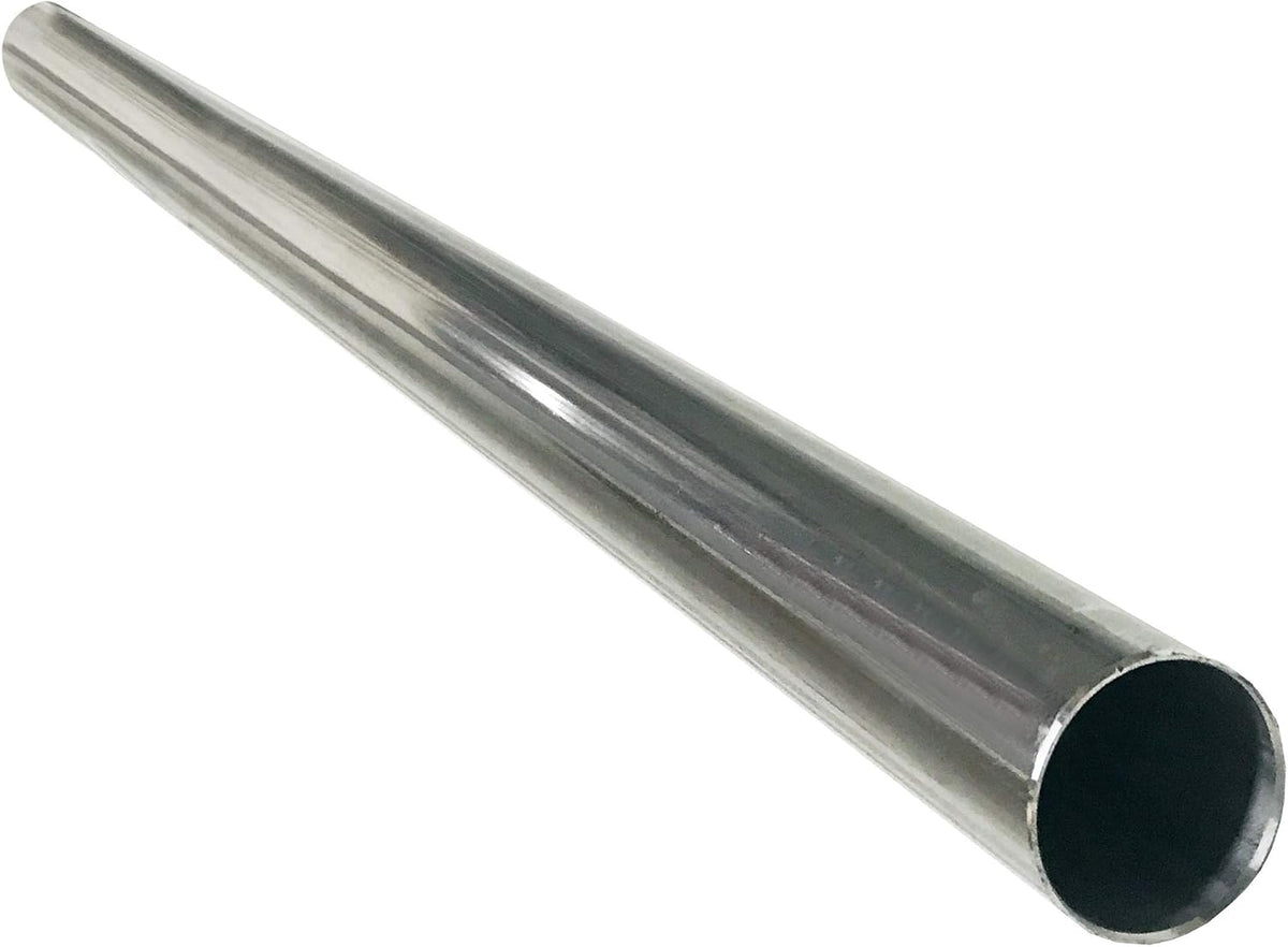 2.5 inch OD 5 feet long Stainless Steel Straight Exhaust Pipe Pack of 2 G546106