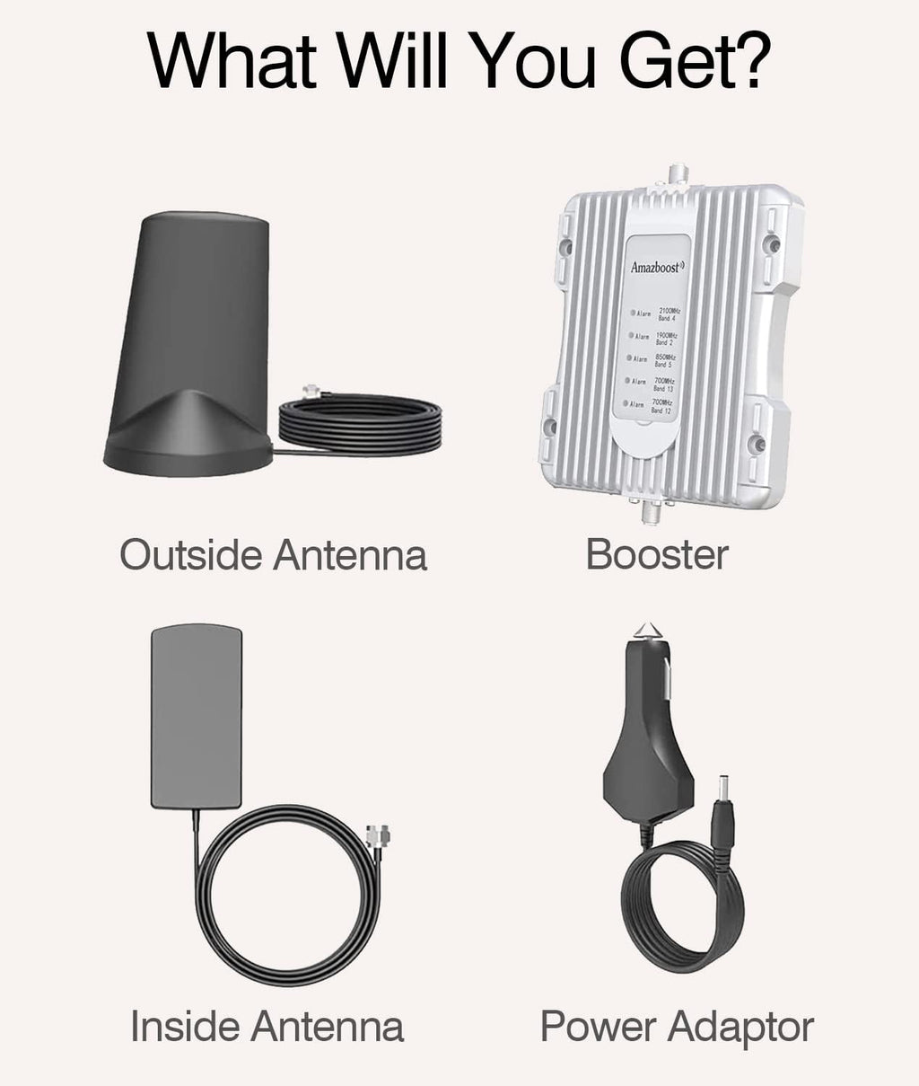 5 Bands Cell Phone Signal Booster I299780