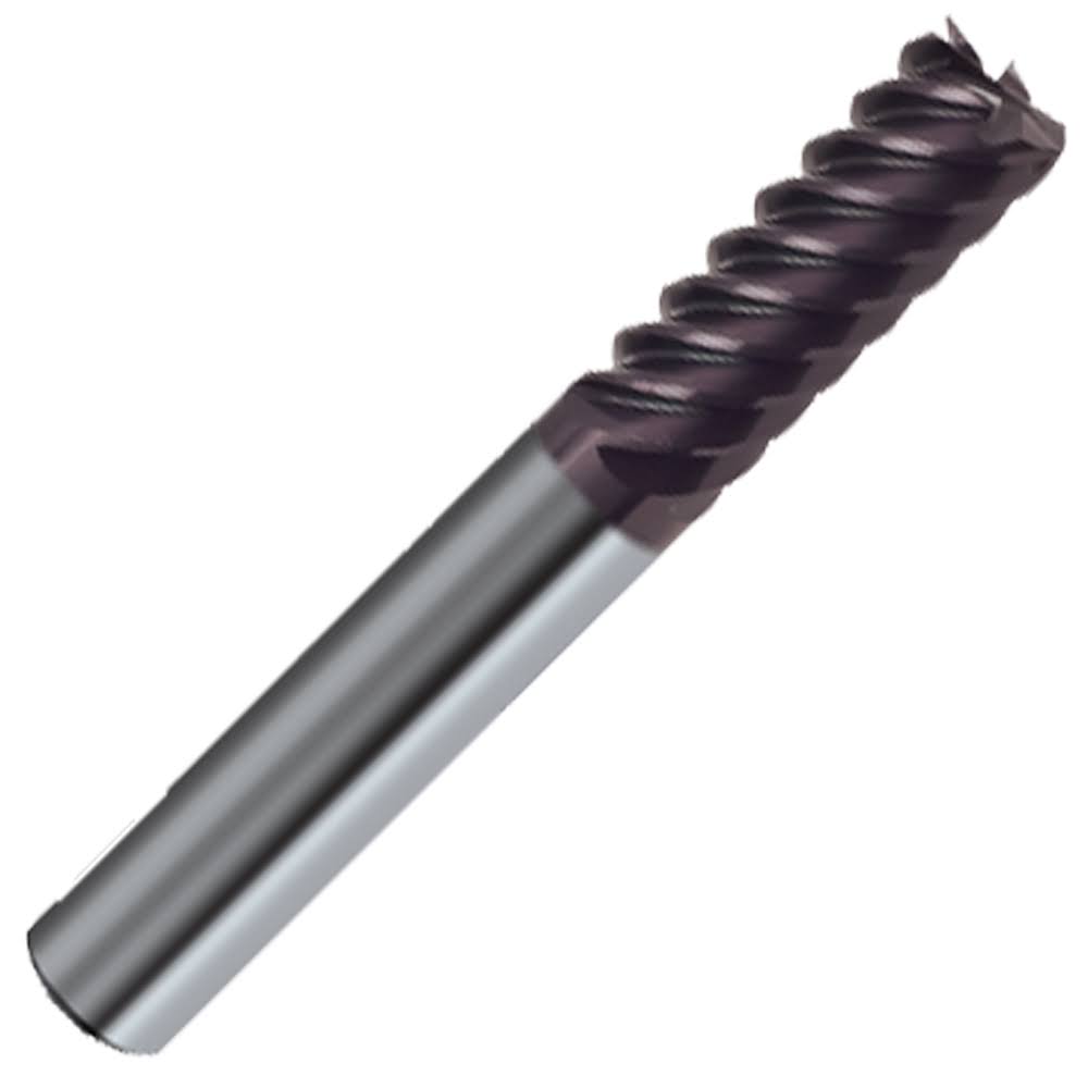 5/8x22 Carbide 6FL 55° Helix End Mill J8210