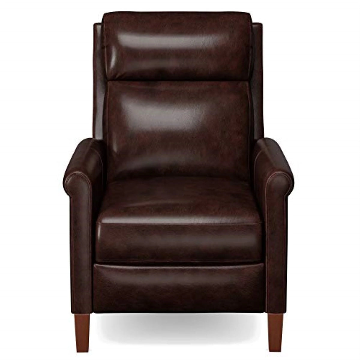 Espresso Leather Pushback Recliner A657497