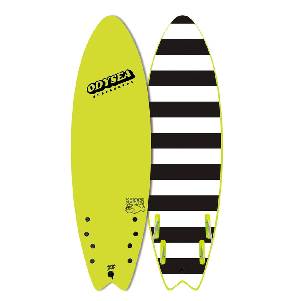 Cool Blue/Stripes Skipper Surfboard H935