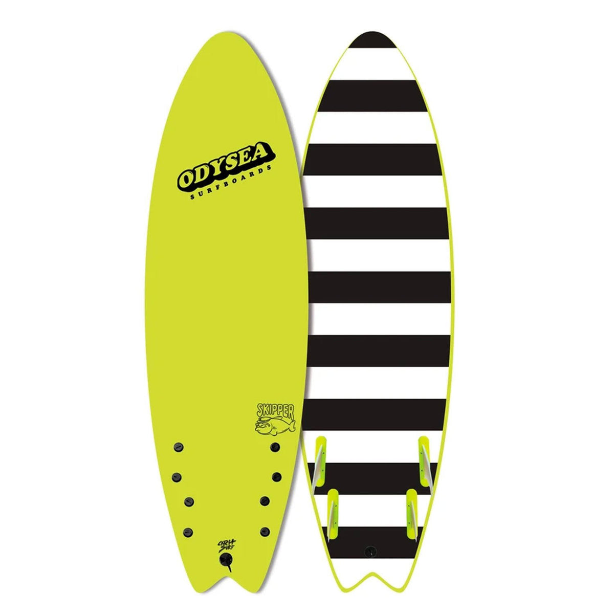Cool Blue/Stripes Skipper Surfboard H935