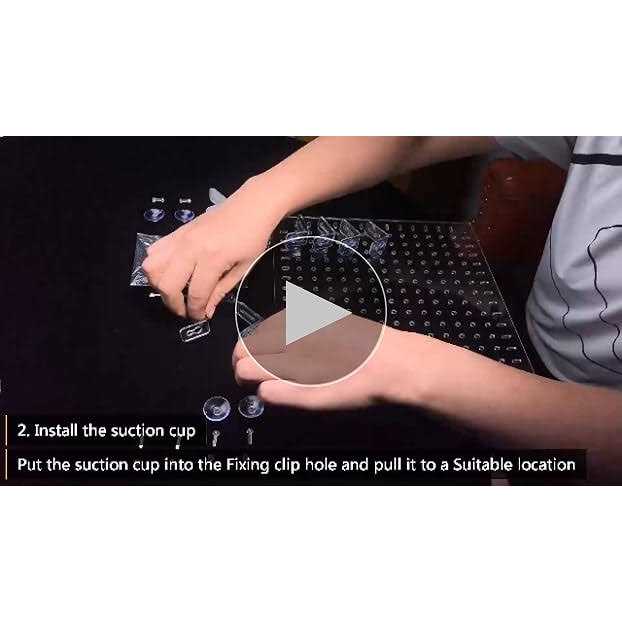 Clear Aquarium Divider with Suction Cups B32515
