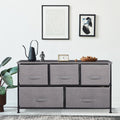 5 Drawers Fabric Dresser Storage Tower J8813