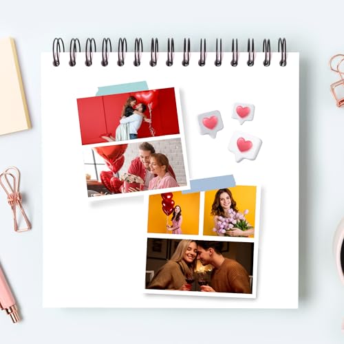 2-in-1 Instant Camera and Photo Printer 3x3 inches White P89325