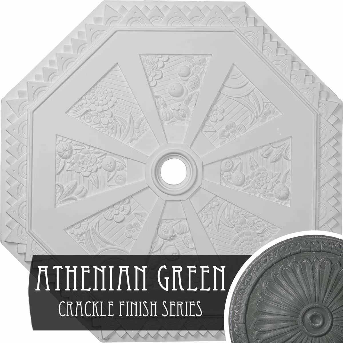 Octagonal Ceiling Medallion S521