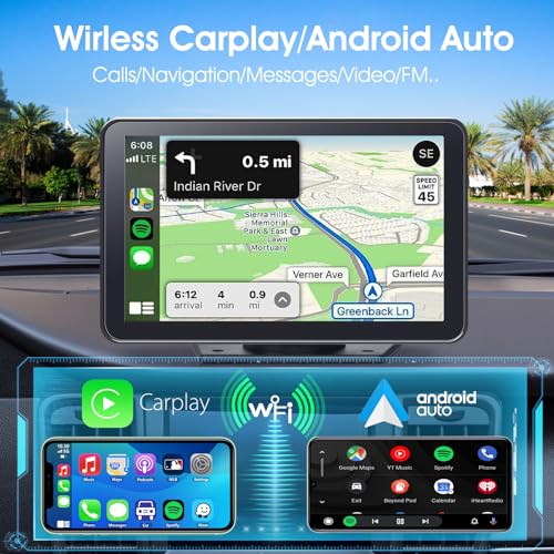 7" HD Touchscreen Car Stereo with Backup Camera M5045