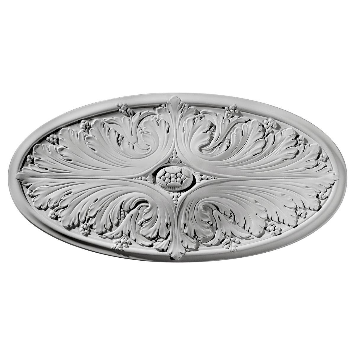 Madrid Ceiling Medallion, Hand-Painted Copper Green Patina F817