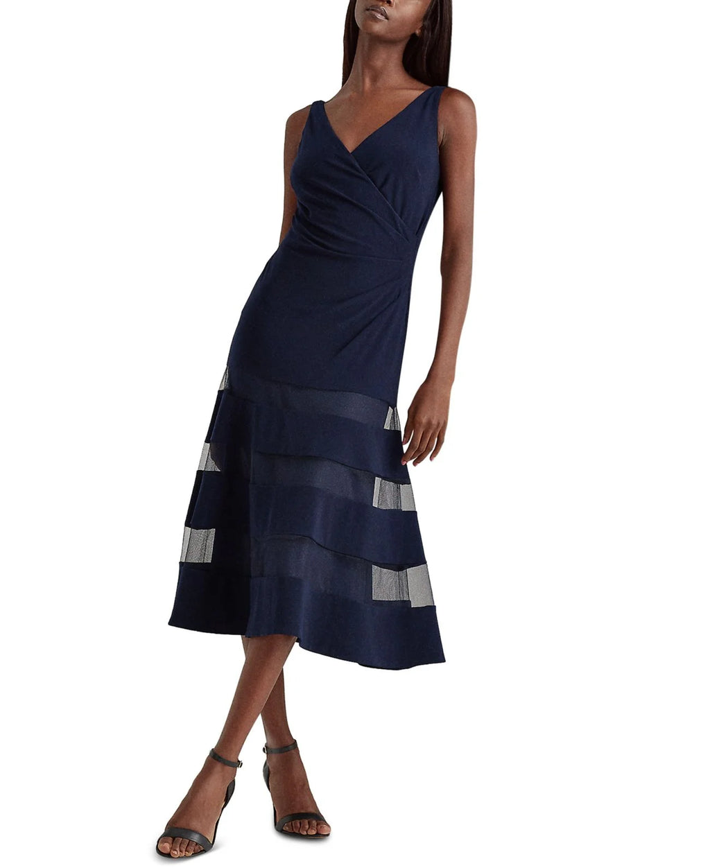 Blue 2 A-Line Dress O288