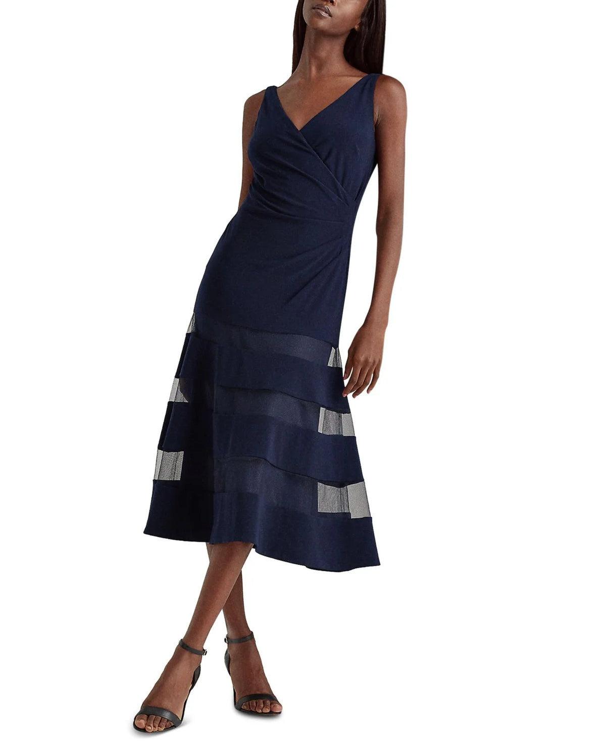 Blue 2 A-Line Dress O288