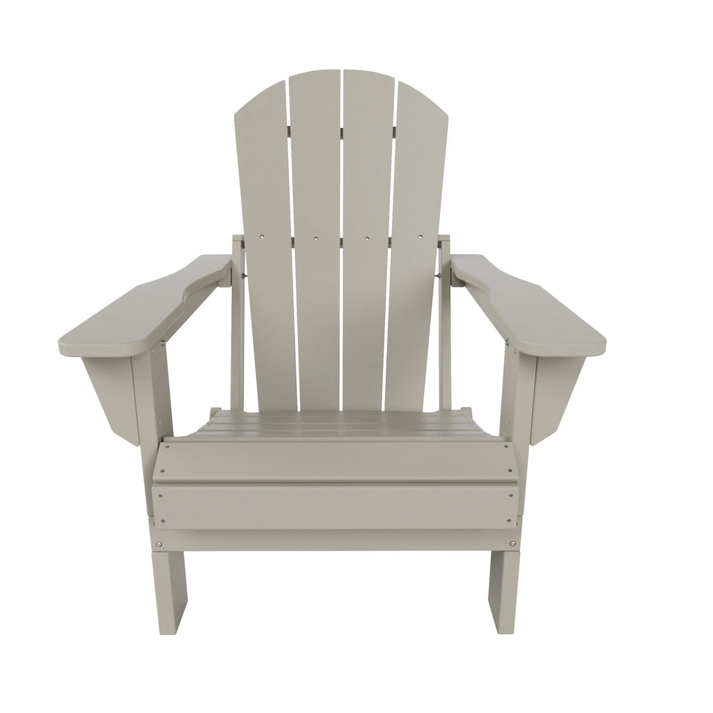 Foldable Sand Poly Outdoor Adirondack Chair S5613