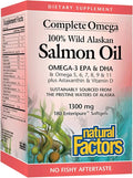 Wild Alaskan Salmon Oil Omega-3 DHA EPA 180 Softgels T385065