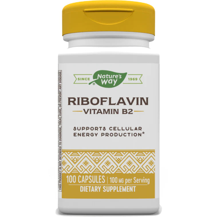 Riboflavin 100 mg 100 caps V47941