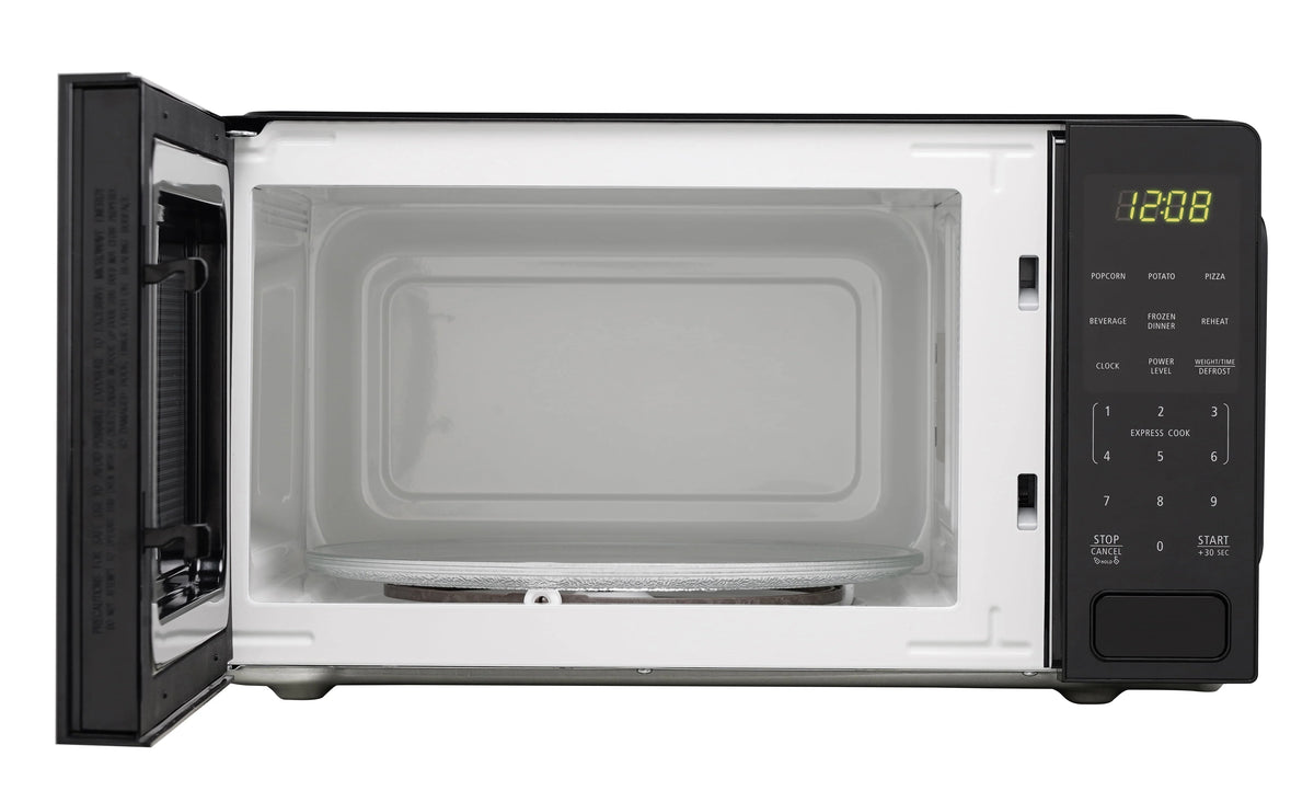 1.1 Cu ft 1000 Watts Black Countertop Microwave Oven G1877