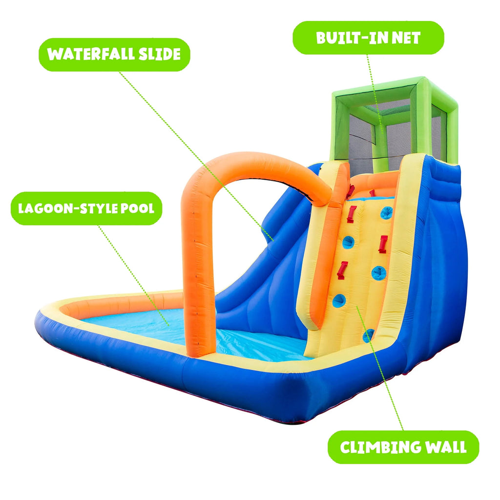 Inflatable Water Slide & Climbing Wall R54518