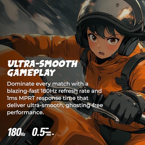 24" Full HD IPS Gaming Monitor, 180Hz 1ms Z711332