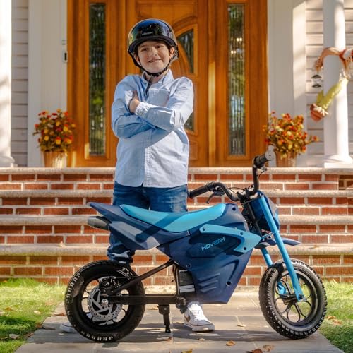 300W Motor 9MPH Max Speed 12” Off-Road Tires Electric Dirt Bike Z4582