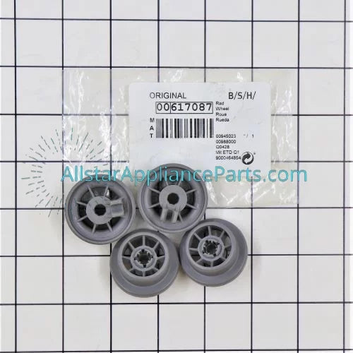 Dishwasher Dishrack Wheel pack of 4 G8617
