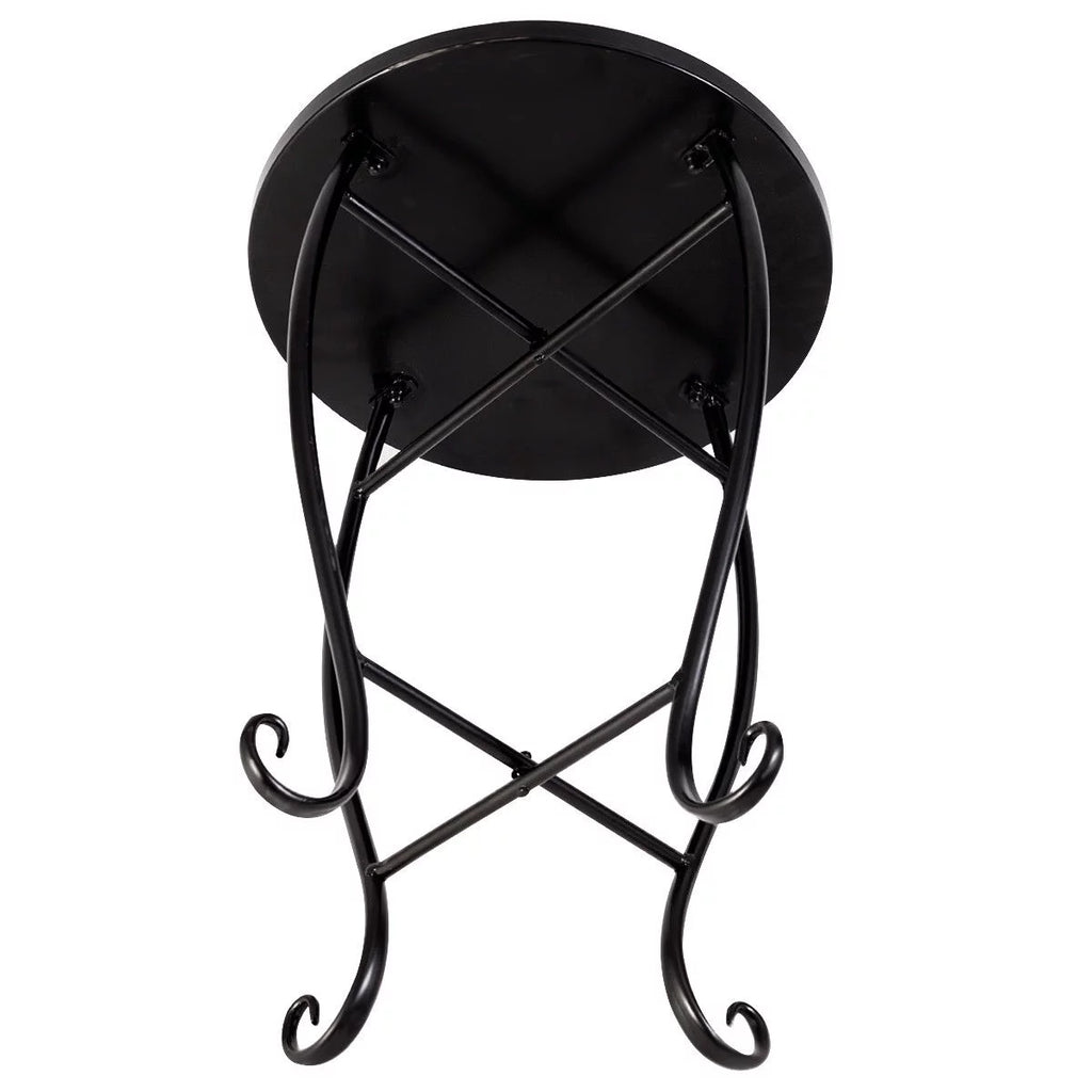 Cobalt Blue Mosaic Accent Table B730976