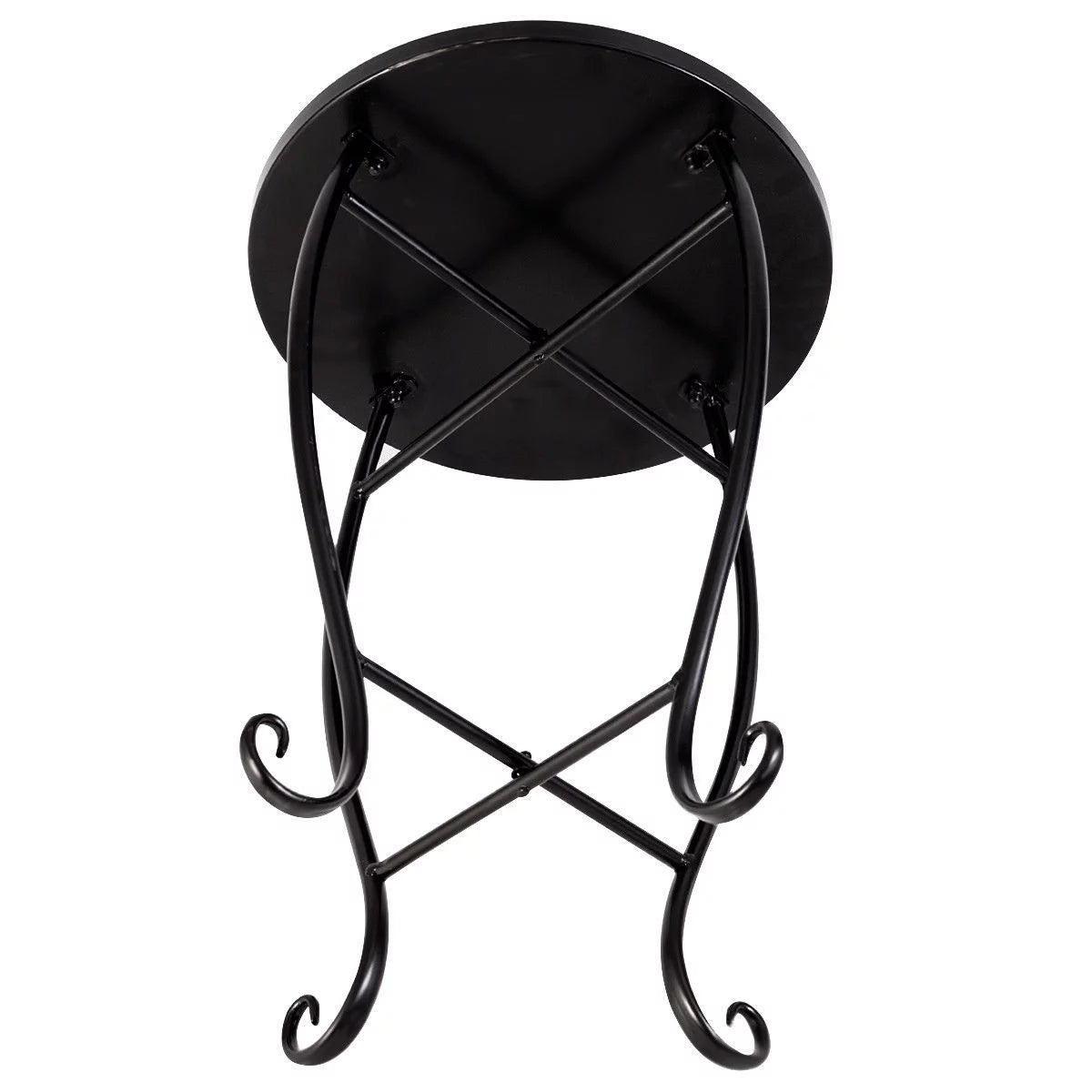 Cobalt Blue Mosaic Accent Table B730976