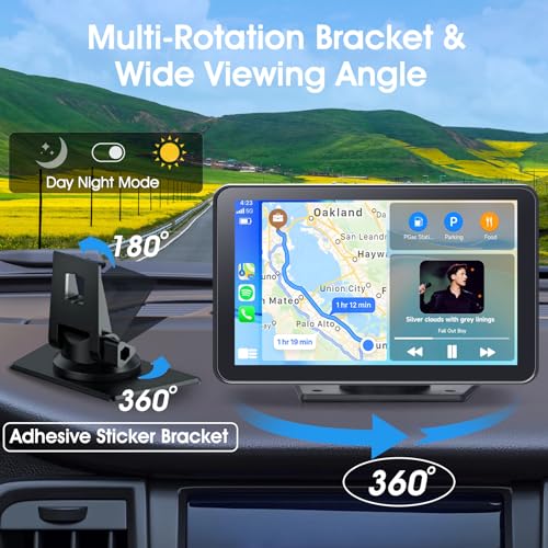 7" HD Touchscreen Car Stereo with Backup Camera M5045