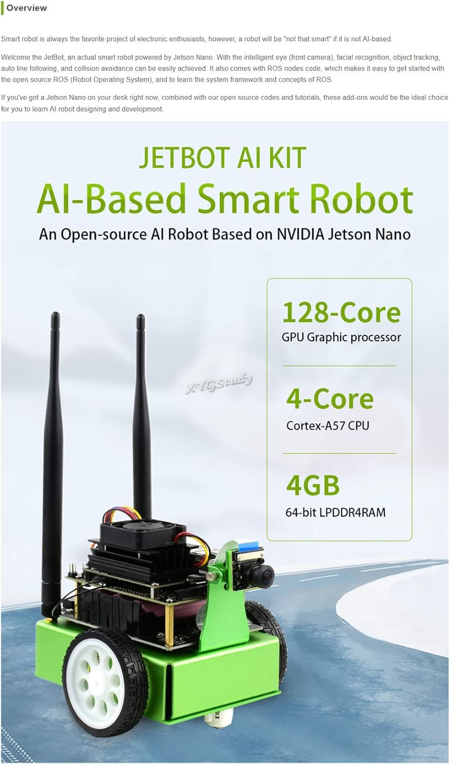 AI Kit Add-ons Accessories for Jetson Nano H302277