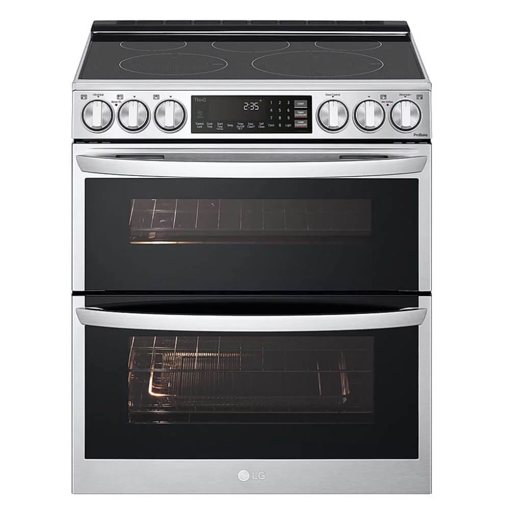 7.3 Cu. Ft. Black Stainless Steel Slide-In Electric Range C374