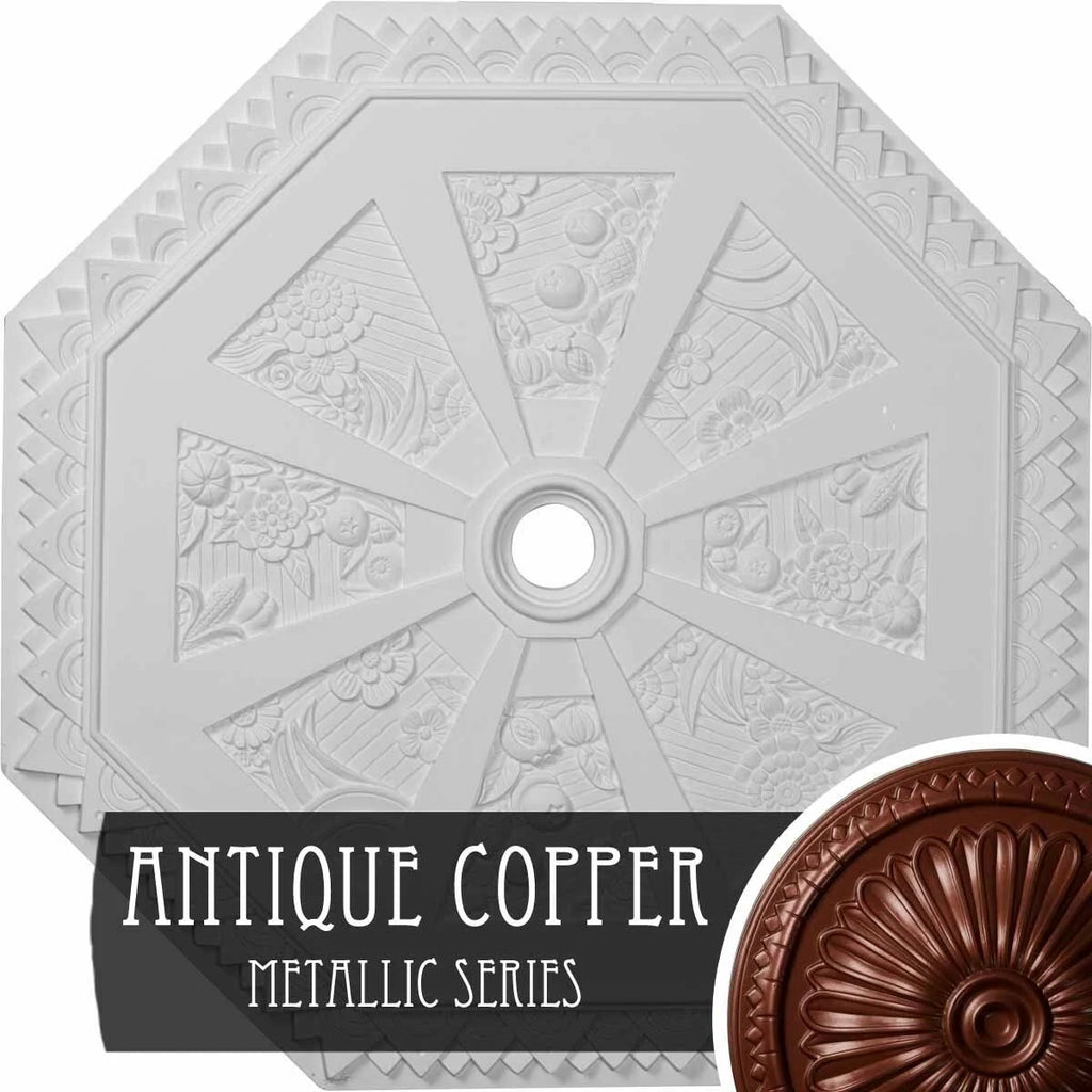 Octagonal Ceiling Medallion S521