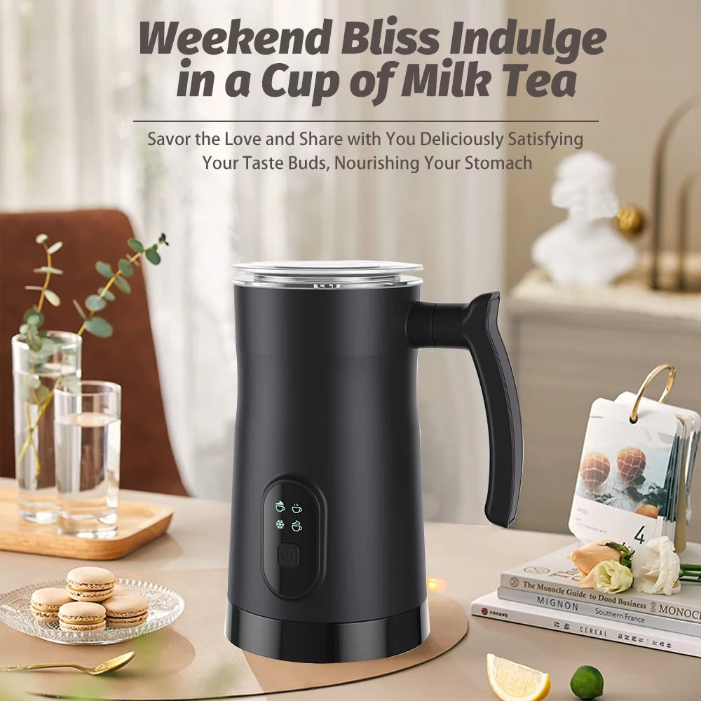 Electric Milk Frother Stainless Steel 4 in 1 400W 350ml E575