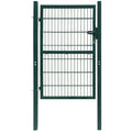 Green 2D Fence Gate Q43222