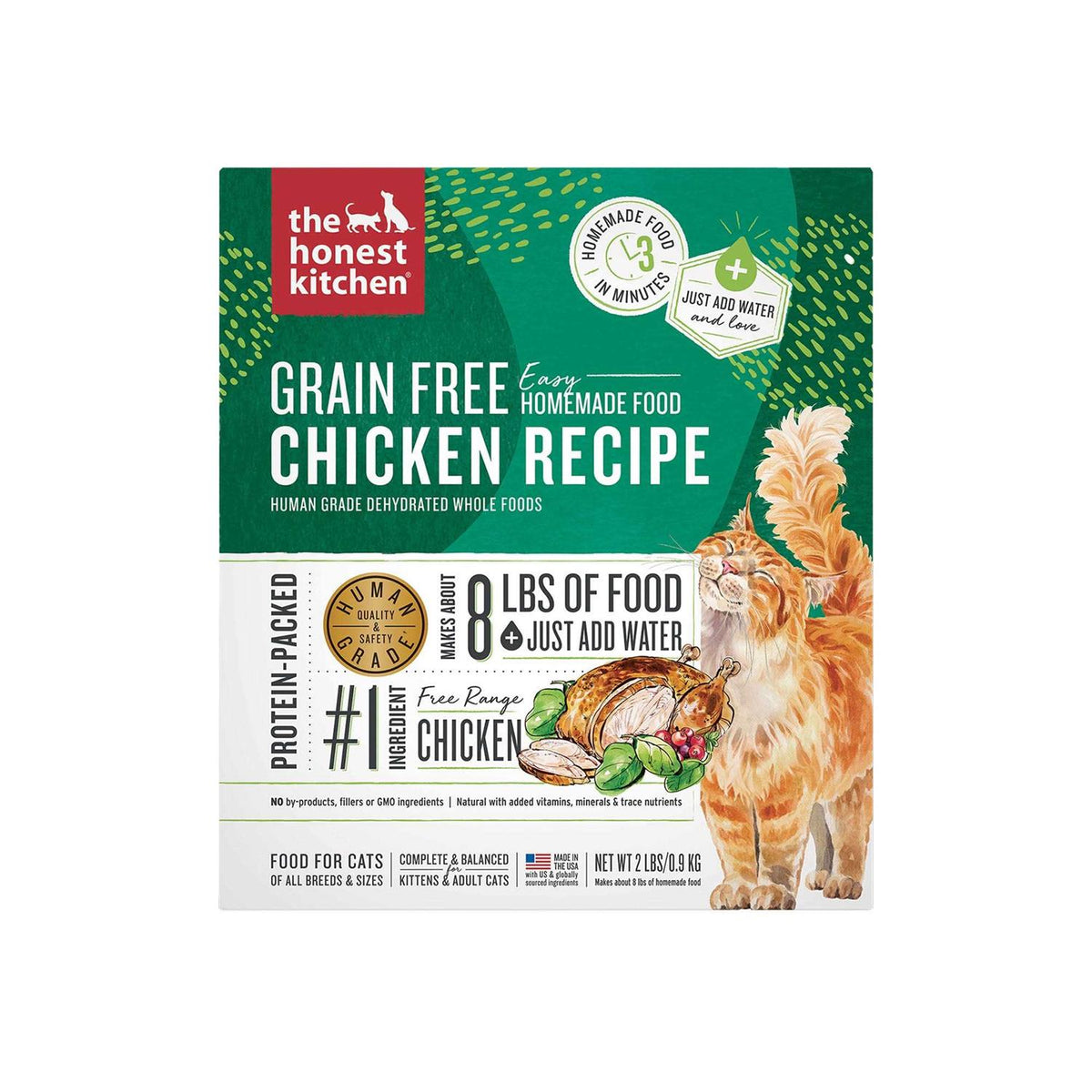 Chicken Grain-Free Dehydrated Cat Food Z885
