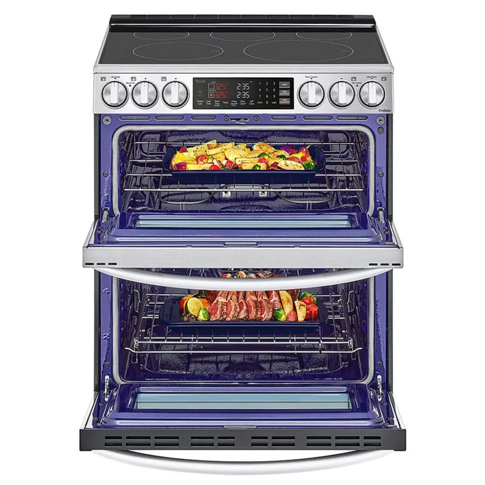 7.3 Cu. Ft. Black Stainless Steel Slide-In Electric Range C374