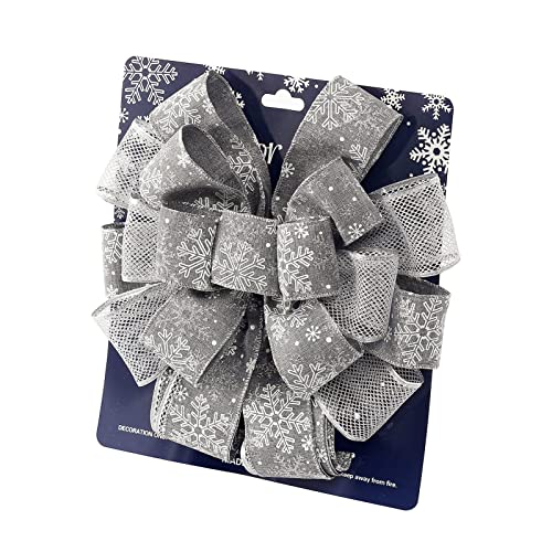 Artificial Christmas Tree Topper Bow U66194