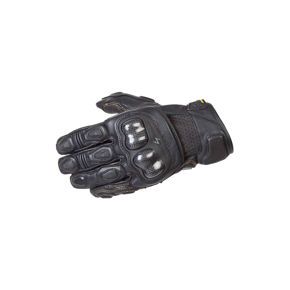 Black Large Short Cuff Sport Gloves J4744