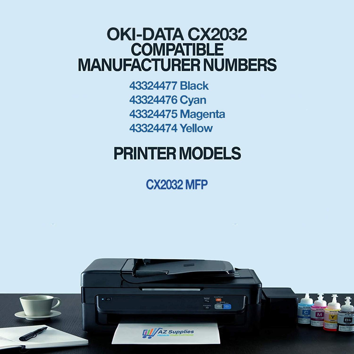 Black Cyan Magenta Yellow Toner Cartridge 4-Pack P414