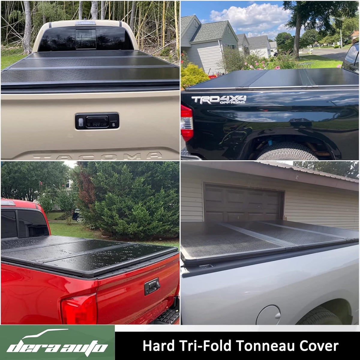 Hard Tri-Fold Truck Bed Tonneau Cover for 5.5ft Bed Q240992