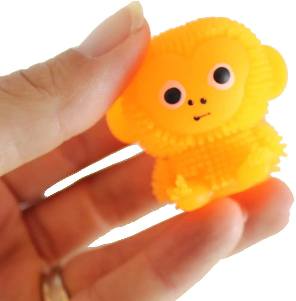 24 Mini Puffer Monkeys Novelty Toy Bulk 2 Dozen U508422