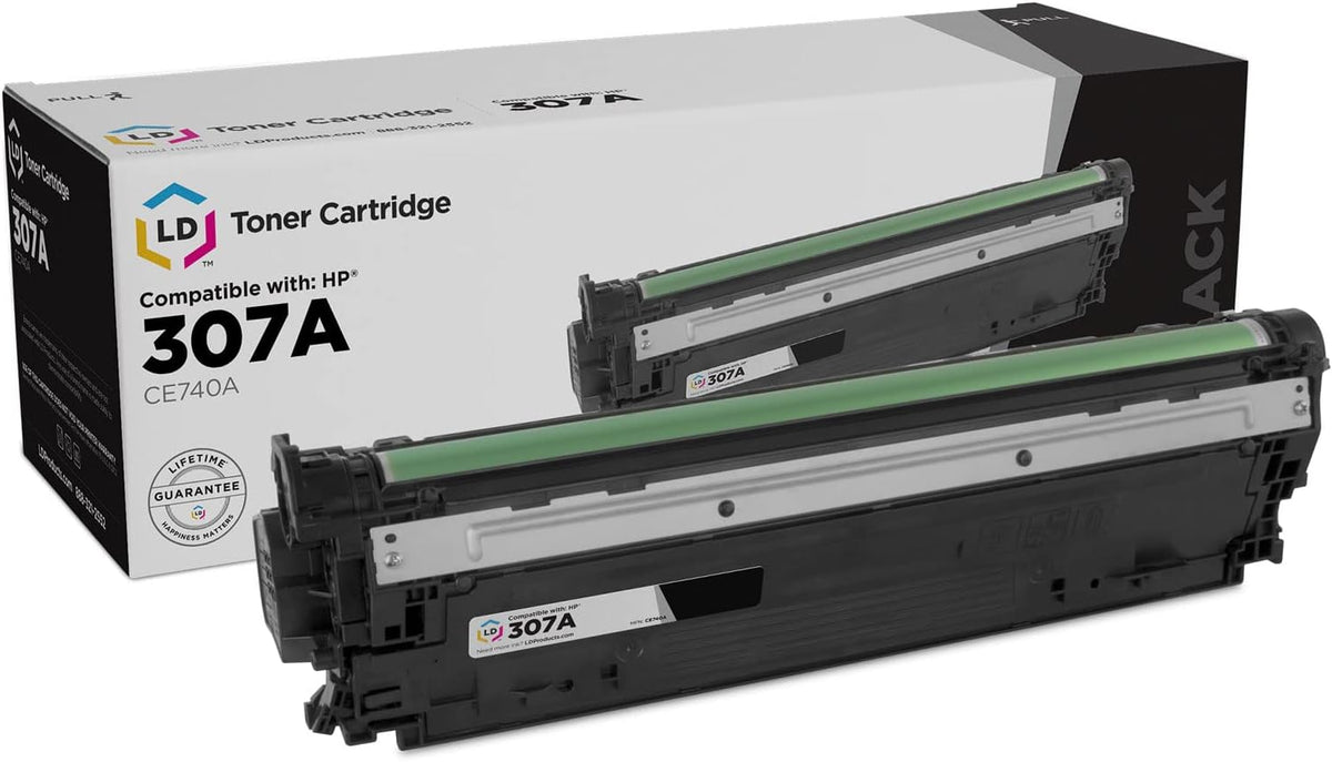 Black Toner Cartridge for HP 307A CE740A A517