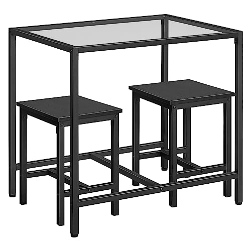 3-Piece Industrial Dining Table Set U131172