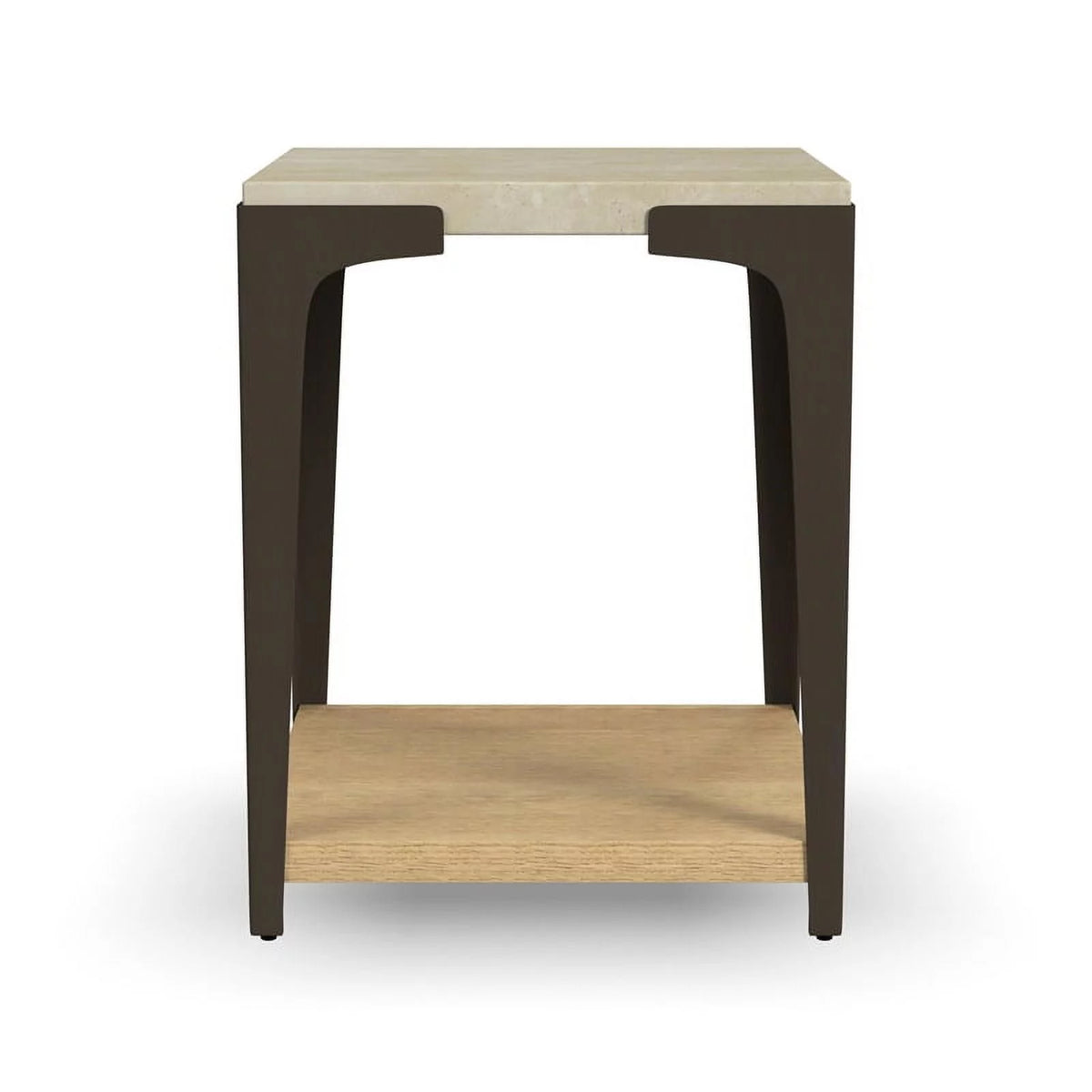 Brown Wood Chairside Table L95428